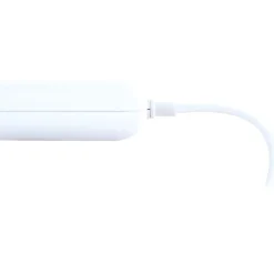 USB Ladeadapterverlaengerung 2,5m1xUSB-A 1xUSB-C weiss/grau