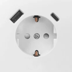 USB-Steckdose (A/C) Sao Paulo ultraweiß