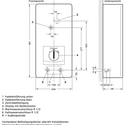 Vaillant VED pro E 21/8 elektr.Durchlauferhitzer