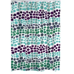ValblueDuschvorhang Layer Folie 180 x 200 cm grün-blau