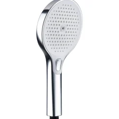 Valblue Handbrause Deba weiss chrom Nebelstrahltechnik Anti-Kalk