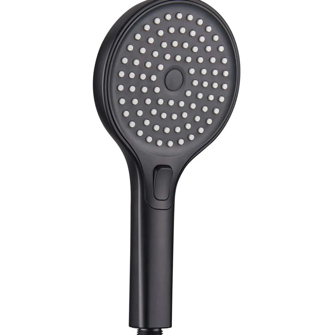 Valblue Handbrause Oria schwarz matt 3S Softstrahltechnik Anti-Kalk Dm.13cm
