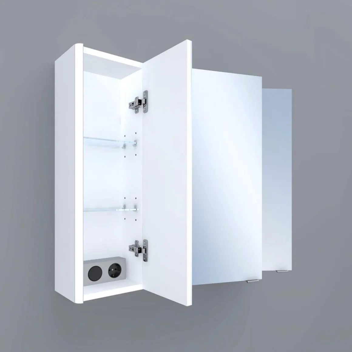 Valblue Spiegelschrank Tomi 80 cm