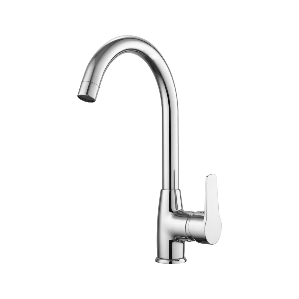 Valblue Spültischarmatur Lima 2.0 chrom schwenkbarer Auslauf Wassersparkartusche