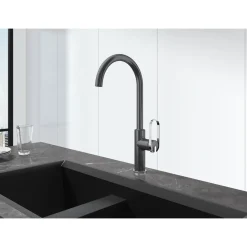 Valblue Spültischarmatur Milano chrom schwarz