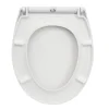 Valblue WC-Beta weiss Duroplast Absenkautomatik, abnehmbar per Knopfdruck