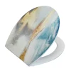 Valblue WC-Sitz Art Curving Print Durop.; Absenkautomatik, abehmbar per Knopfdruck