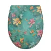 Valblue WC-Sitz Flowers Duroplast, Absenkautomatik, abnehmbar per Knopfdruck