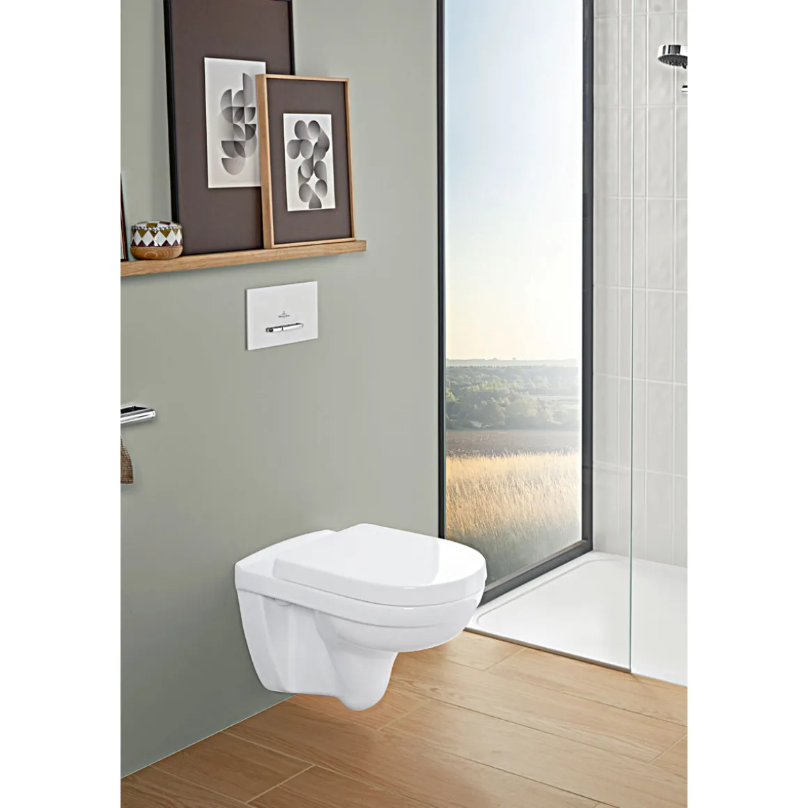 Villeroy & Boch Spülrandloses Wand-WC-Set O.Novo Direct Flush