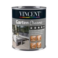 Vincent Garten Charme anthrazit 0,75 L