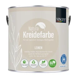 VincentNatura Kreidefarbe Leinen matt 2,5 L