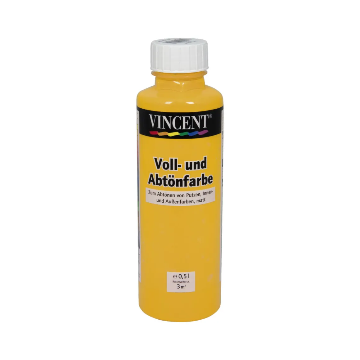 Vincent Voll- und Abtönfarbe mandarine 0,5 L