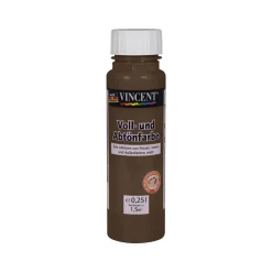 Vincent Voll- und Abtönfarbe oxidbraun 0,25 L