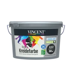 VincentWandfarbe Natura Kreidefarbe MIX IT matt 2,5 L