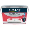 Vincent Wand- und Deckenfarbe Farbspiel Rubina matt 2,5 L
