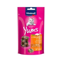 Vita Cat Yums Huhn+Katzengras 40g