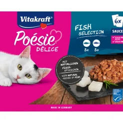 VitakraftPoesie DeliSauce Multipack Fisch 6 x 85g