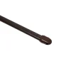 Vitragestange extra braun 60 cm