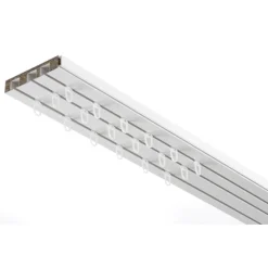 Vorhangschiene GE 3 180cm weiß