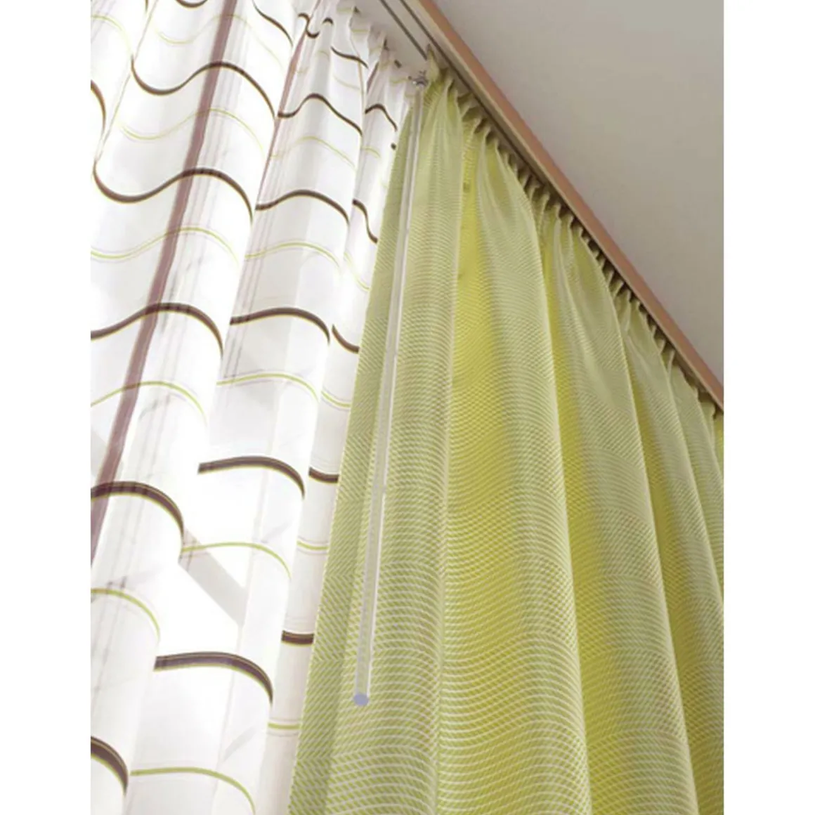 Vorhangschiene GE 3 150cm weiß