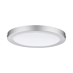 WallCeiling Atria LED-Panel 220 mm15W 4000K Chrom matt 230V Kunststoff