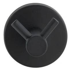 Wandhaken Duo, Bosio Black, E/S, matt