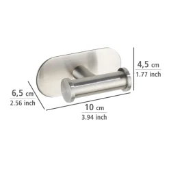 Wandhaken Duo Orea Matt Turbo-LockEdelstahl