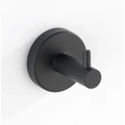 Wandhaken Uno, Bosio Black, E/S, matt