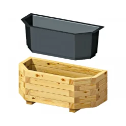 Wandpflanzkasten ohne Einsatz 95 x 38