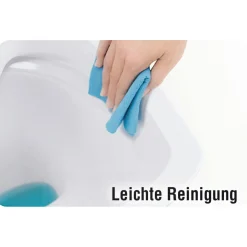 Wand-WC Rimini spülrandlos weiß