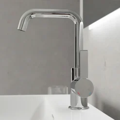 Waschtischarmatur Los Angeles, Farbe: Chrom, Cold-Start