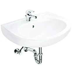 Waschtisch Combi-Set weiß inkl Einhebelmischer