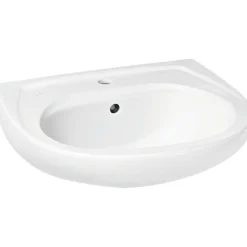 Waschtisch mit Hahnloch Keramik BxTxHca. 60x52x25cm
