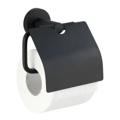 WC-Papierhalter m Deckel Bosio Black
