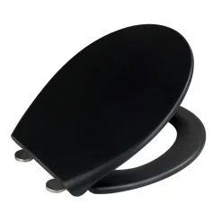 WC-Sitz Ikaria schwarz matt, Duroplast