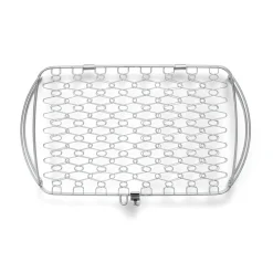 Weber Fisch- und Gemüsehalter groß Edelstahl für Gasgrill ab Q300