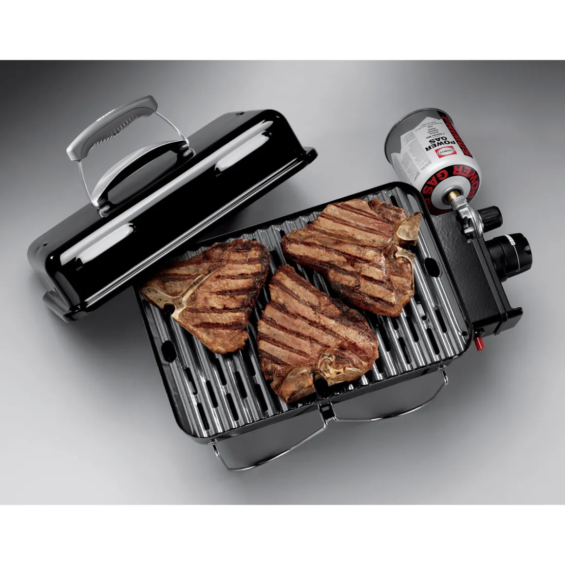 Weber Gasgrill Go-Anywhere transportabel schwarz