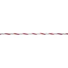 Weidezaunseil TopLine Plus 400 m Durchmesser 6 mm rot-weiß