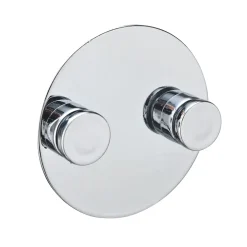 Wenko Adapter Duo Chrom Befestigen ohne bohren Turbo-Loc