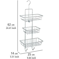 Wenko Duschcaddy Milano 3 Ablagen