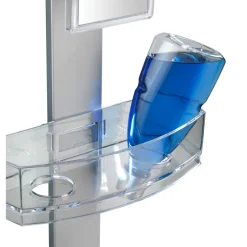 Wenko Duschcaddy Premium mit 2 Ablagen und Edelstahl-Haken