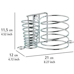 Wenko Haartrocknerhalter und Glätteisenhalter Milano