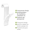 Wenko Haken für Handtuchheizkörper transparent 2er Set