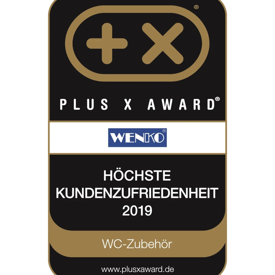 Wenko Kosmetik Treteimer Monza Easy Close 3 L