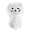 Wenko Saughaken Katze weiß