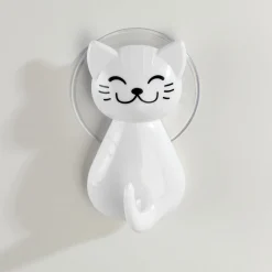 Wenko Saughaken Katze weiß