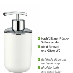 Wenko Seifenspender Brasil weiß 320 ml
