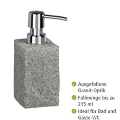 Wenko Seifenspender Granit ca 215 ml