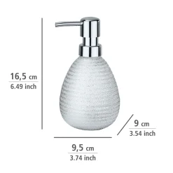 Wenko Seifenspender Polaris Juwel silber 390 ml