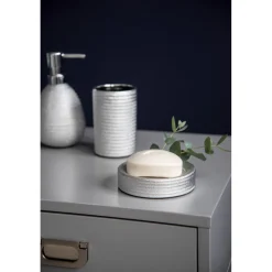 Wenko Seifenspender Polaris Juwel silber 390 ml